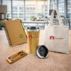 Kit corporativo ecofriendly en Lima Perú - Canastas Karen