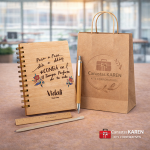 Kits empresariales Día de la Mujer personalizados en Lima - Canastas Karen