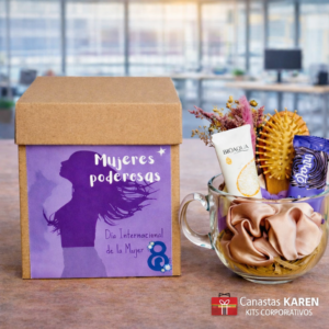 Box corporativo Día de la Mujer en Lima - Canastas Karen